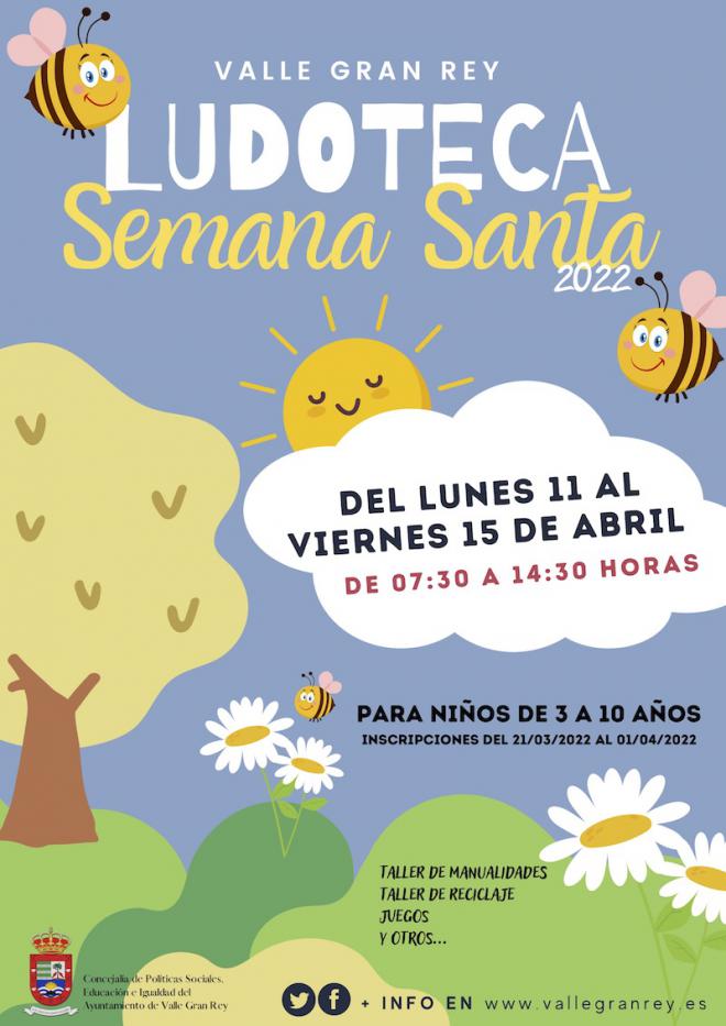 Valle Gran Rey contará con Ludoteca infantil durante esta Semana Santa