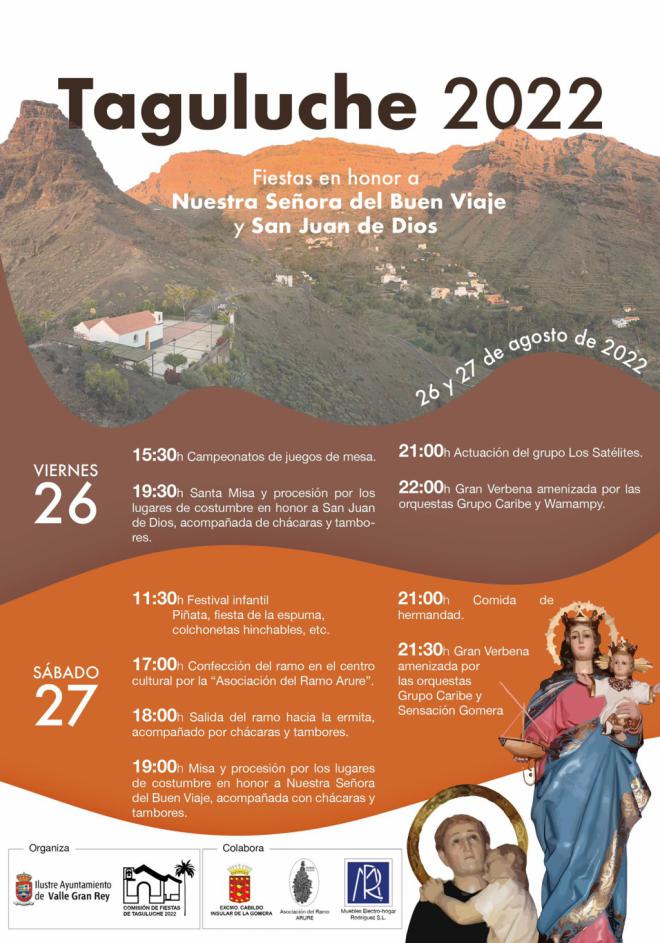 Taguluche celebra las Fiestas en honor a Ntra. Sra. del Buen Viaje y San Juan de Dios