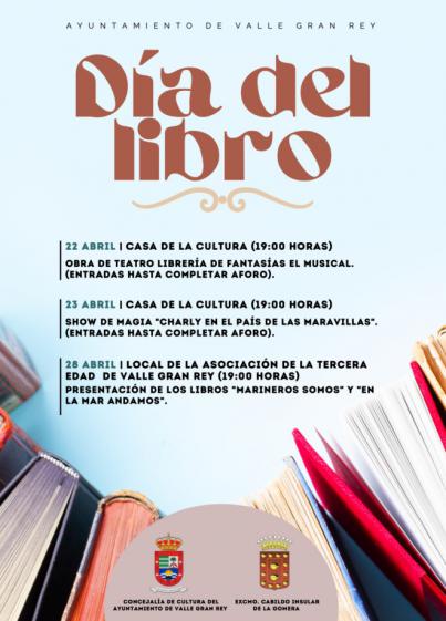 Valle Gran Rey presenta su programación con motivo del Día del Libro