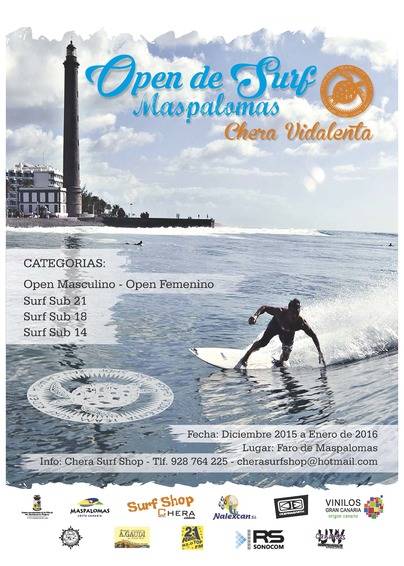El Open Surf Maspalomas rememora la figura de Chera