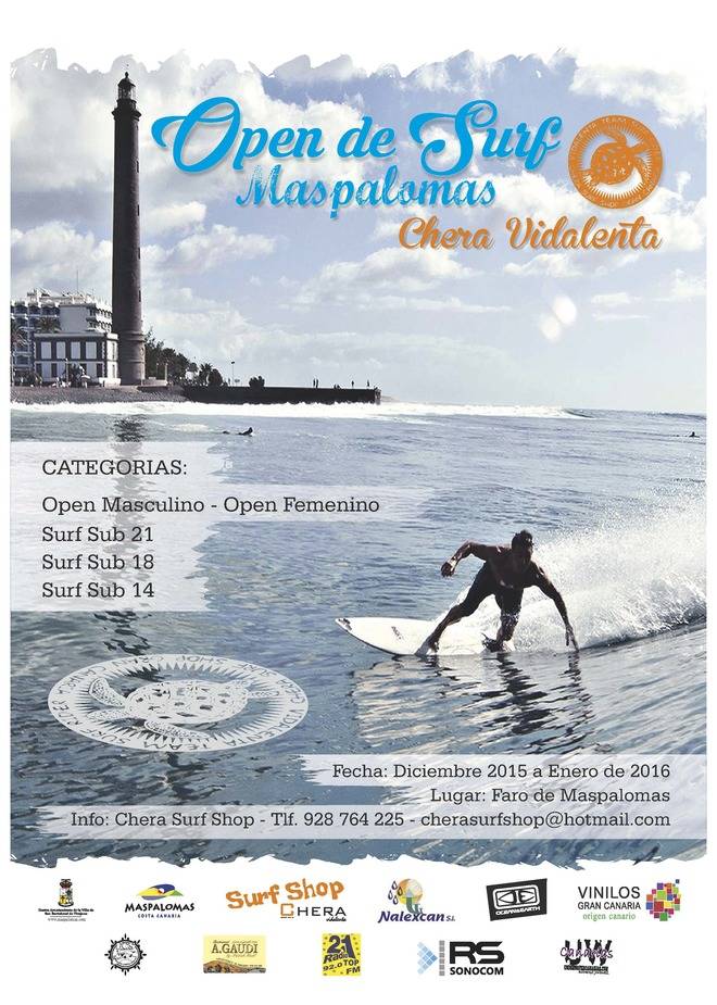El Open Surf Maspalomas rememora la figura de Chera