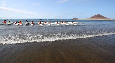 El Médano acoge este sábado el XVII Campeonato de Canarias de Kayak de Mar
