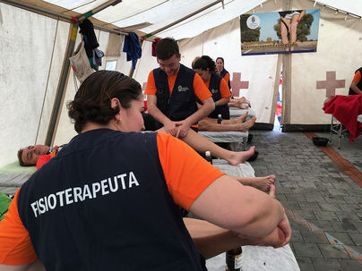 19 fisioterapeutas asistirán a los inscritos en la Maratón del Meridiano