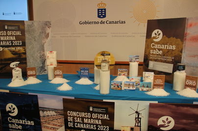 Flor de sal, de Salinas de Tenefé, en Gran Canaria, la mejor de Canarias