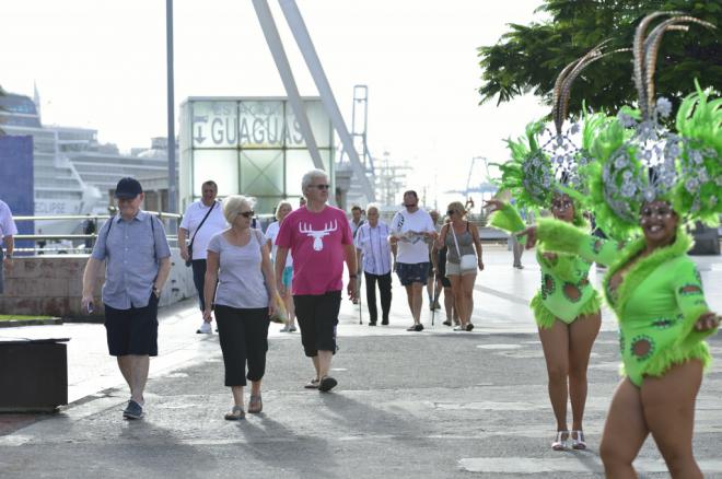 LPGC recibirá seis cruceros durante el fin de semana