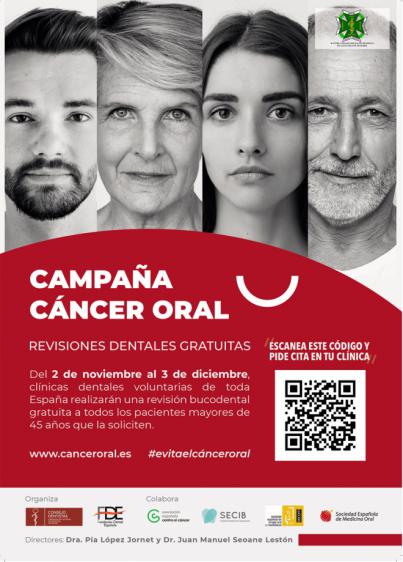 El Colegio de Dentistas de Santa Cruz de Tenerife se une a la campaña nacional de Prevención del Cáncer Oral
