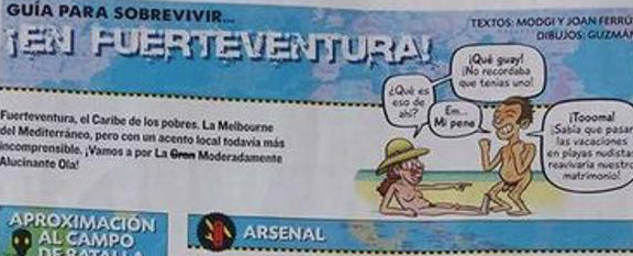 Fuerteventura muestra malestar por el contenido insultante de la revista 'El Jueves'