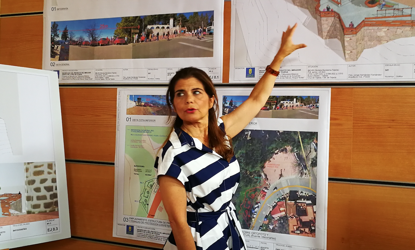 Un nuevo mirador para disfrutar del Roque Nublo, el Roque Bentayga y el Teide