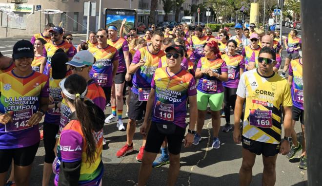 La Laguna lucha contra la LGBTIfobia en una carrera plagada de diversión, tolerancia e inclusión