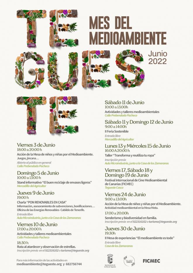 Tegueste celebra el ‘Mes del Medioambiente’ con talleres, cine y otras actividades