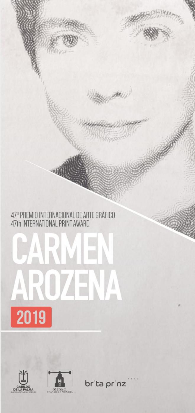 La Palma convoca la 47 edición del ‘Premio Internacional de Grabado Carmen Arozena 2019’