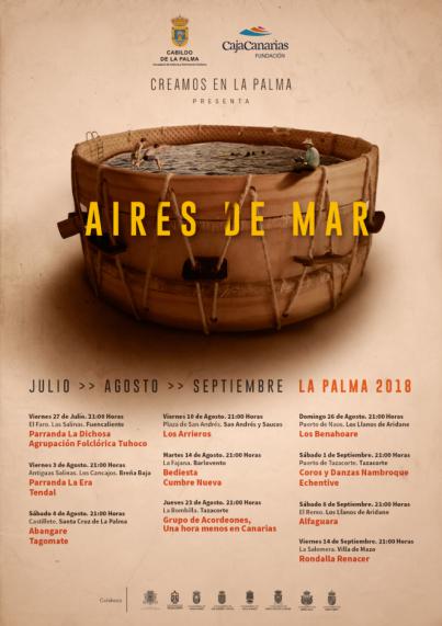 ‘Aires de Mar’ presenta este domingo a Los Benahoare en Puerto Naos