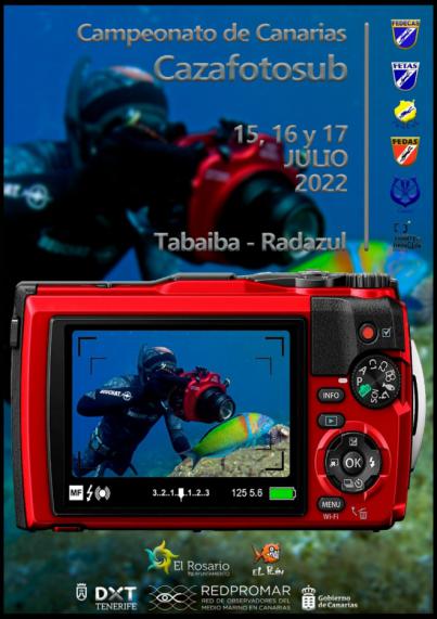 La costa de El Rosario acoge el Campeonato de Canarias de Cazafotosub 2022