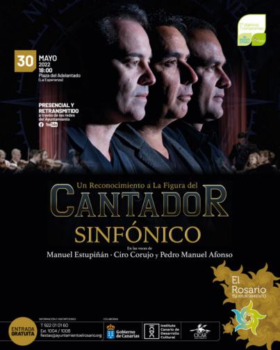 El Rosario acoge el único concierto en Tenerife de la gira "Cantador Sinfónico" con motivo del Día de Canarias