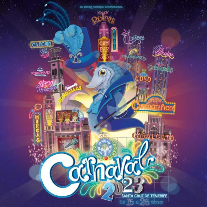 Santa Cruz de Tenerife ya tiene el cartel anunciador del Carnaval 2023