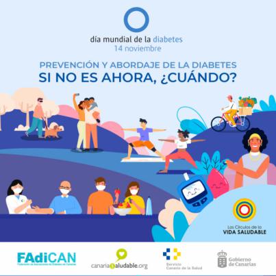 Día Mundial de la Diabetes 2021: ‘Prevención y abordaje de la diabetes. Si no es ahora, ¿cuándo?’