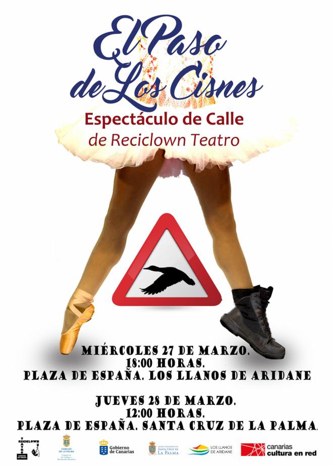 La Palma celebra el Día Mundial del Teatro con ‘El paso de los cisnes’