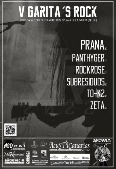 Seis bandas canarias participan este miércoles en la quinta edición de Garita's Rock
