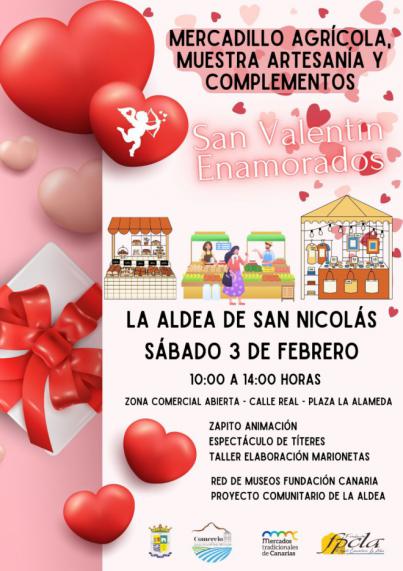 Mercadillo agrícola y la muestra de artesanía y complementos de La Aldea de San Nicolás