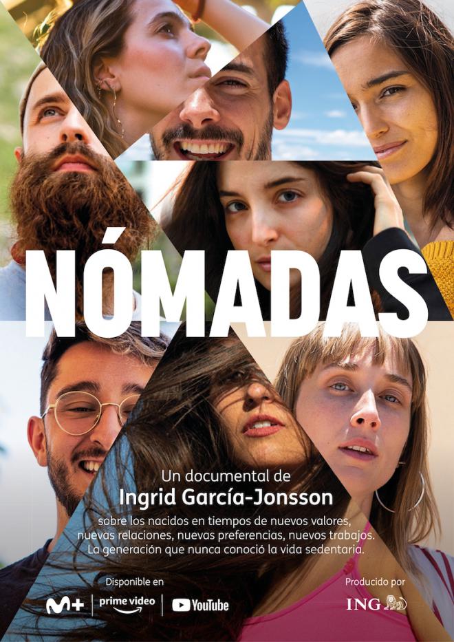 Ingrid García-Jonsson dirige Nómadas, el retrato de una generación abierta al cambio que afronta la vida con flexibilidad