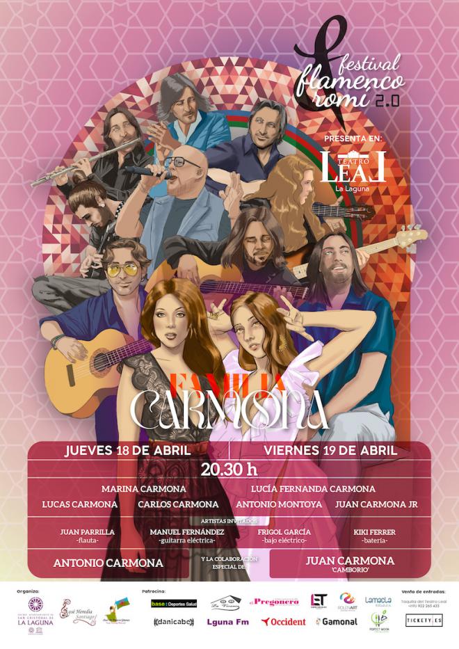 El Festival Flamenco Romí 2.0 presenta a la dinastía de los Carmona