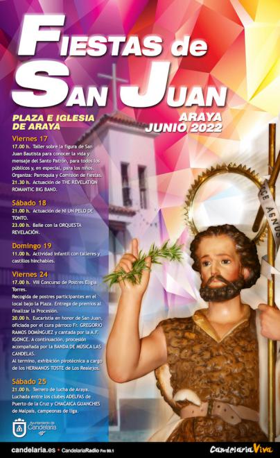 Araya celebra a San Juan