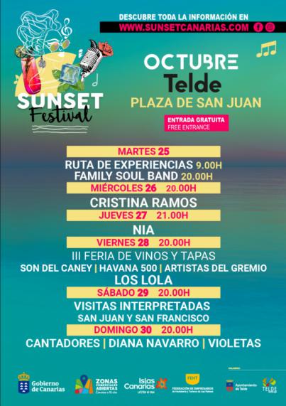 El ‘Sunset Festival’ aterriza este martes en la plaza de San Juan con el concierto de Family Soul Band