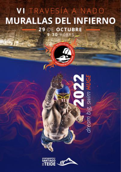 Más de 200 nadadores se han inscrito ya para la VI edición de la Travesía a Nado "Murallas del Infierno"