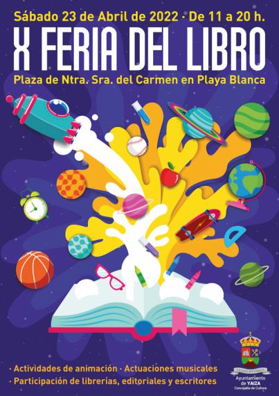 Yaiza exalta la literatura con su Feria del Libro y una semana llena de propuestas creativas