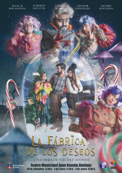 'La Fábrica de los Deseos' se estrena en el Teatro Municipal Juan Ramón Jiménez
