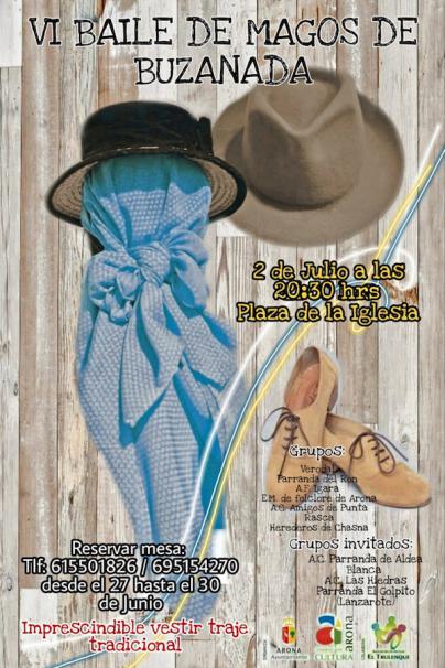 Buzanada vive este sábado su VI baile de magos