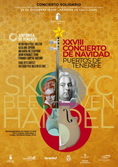 A la venta las entradas de la XXVIII edición del concierto de Navidad de Puertos de Tenerife