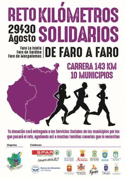 Spar Gran Canaria colabora con el ‘reto kilómetros solidarios’ recogiendo alimentos en sus tiendas