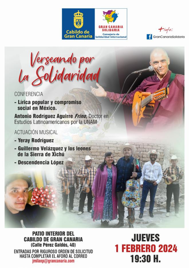 Voces canarias y mexicanas protagonizan ‘Verseando por la Solidaridad’