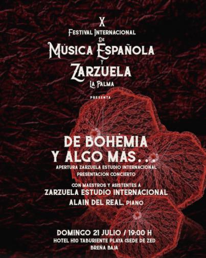 Breña Baja acoge la gala inaugural de la iniciativa Zarzuela Estudio Internacional
