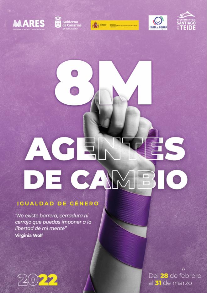 El municipio presenta una nueva edición de la campaña “Agentes de Cambio. Igualdad de Género 2022”