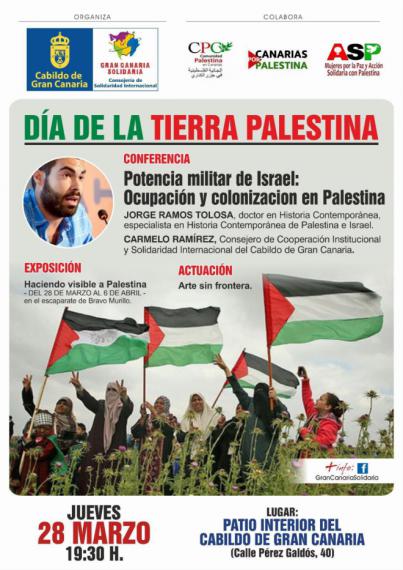 El Cabildo conmemora el Día de la Tierra Palestina