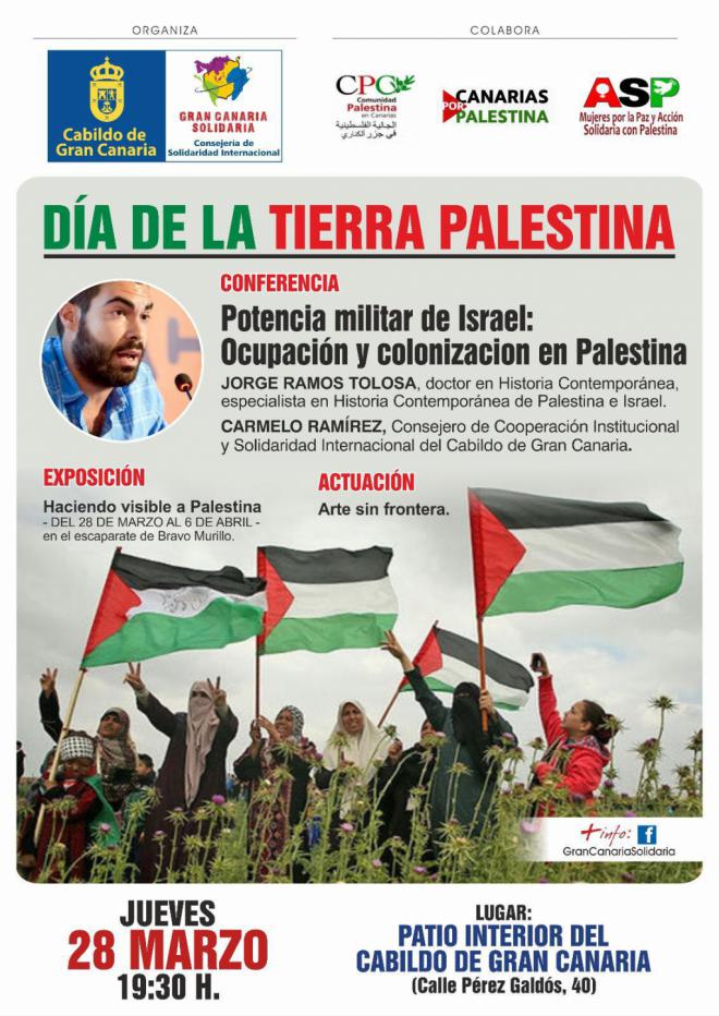 El Cabildo conmemora el Día de la Tierra Palestina