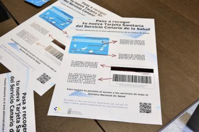 Más de 1.300.000 usuarios del SCS han recogido ya su nueva tarjeta sanitaria en su centro de salud