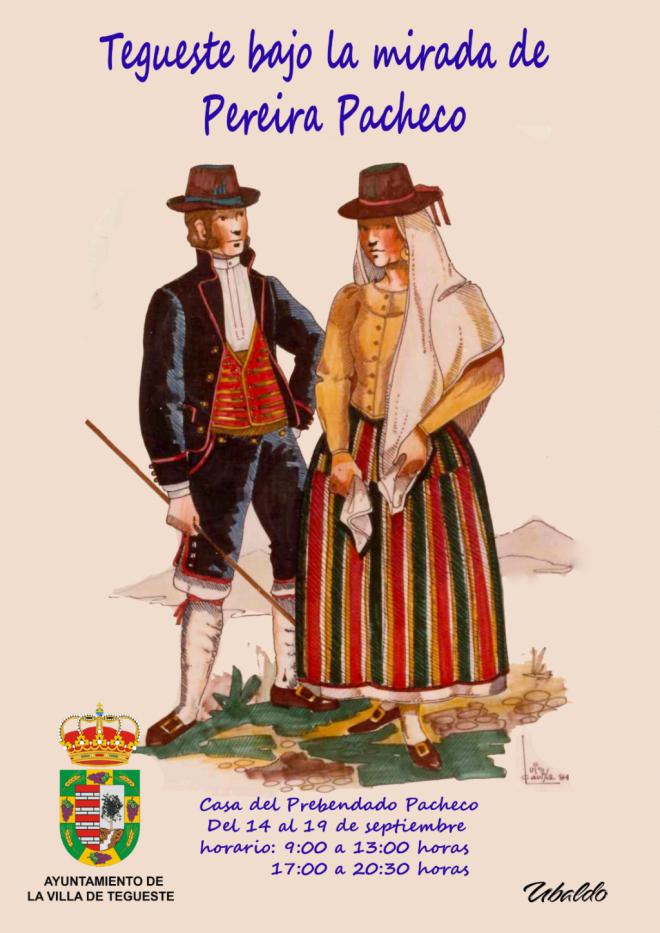 Tegueste homenajea a Ubaldo Hernández con una exposición de trajes típicos canarios