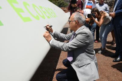 La Gomera inicia la construcción de cinco parques eólicos capaces de abastecer su demanda eléctrica
