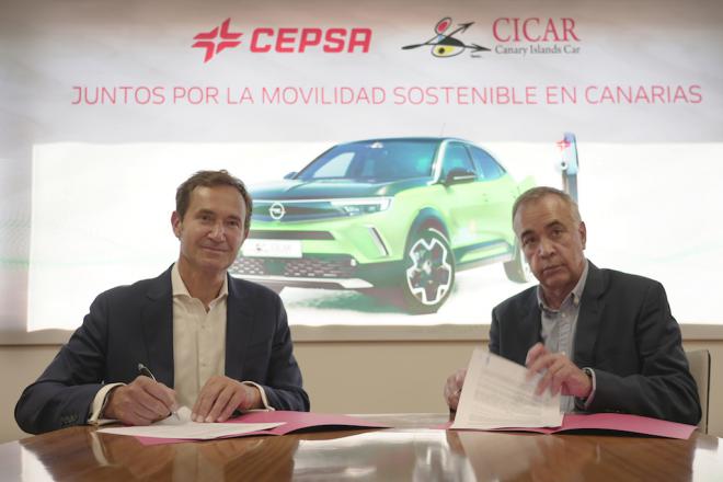 Cepsa y CICAR se alían para impulsar la movilidad eléctrica en Canarias