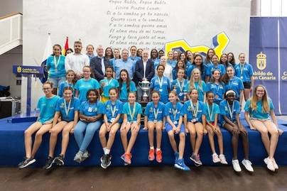 El Club de Baloncesto Femenino "Spar Gran Canaria", Campeón de España