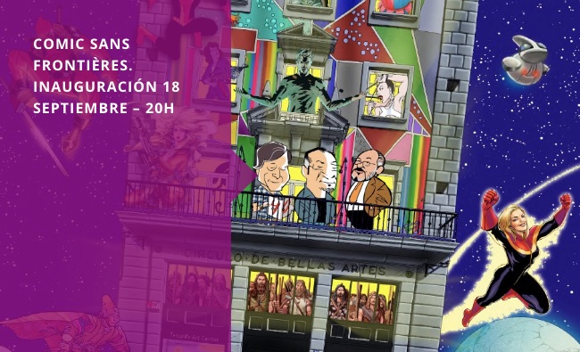 El universo del cómic y la cultura urbana se instalan en el Círculo de Bellas Artes de Tenerife