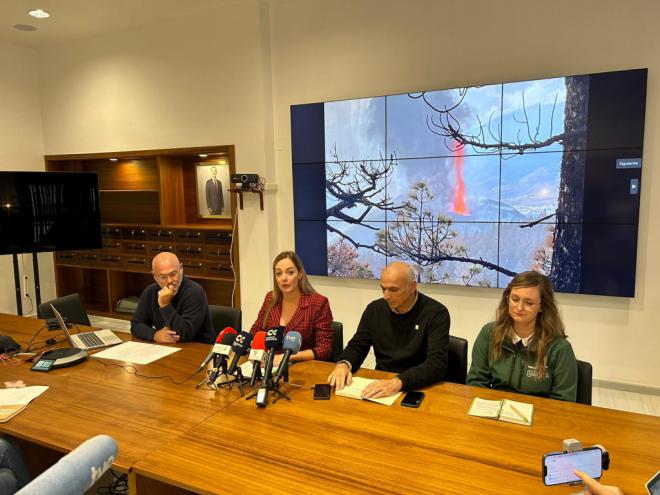 Medio Ambiente presenta los primeros resultados del estudio de la biodiversidad afectada por el volcán