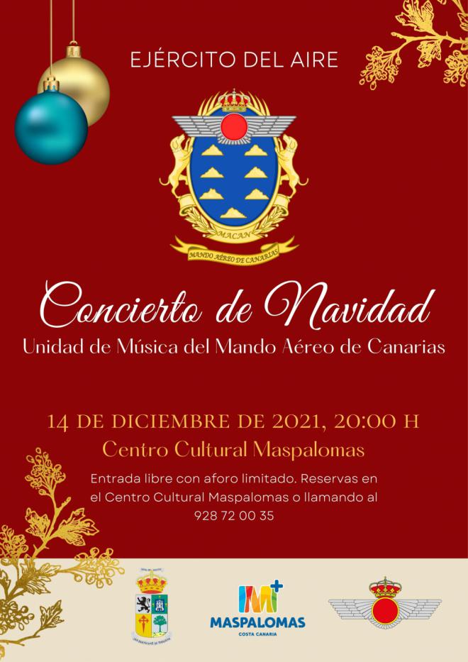 La Unidad de Música del Mando Aéreo de Canarias celebra su 50 aniversario