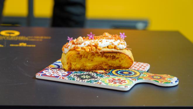 Kevin Díaz gana el premio al mejor bocadillo de queso de España