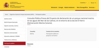 AHI solicita transparencia a Alpidio Armas sobre el Parque Nacional Marino