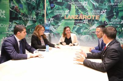 Lanzarote y Menorca firman un acuerdo en Fitur 2023 para celebrar acciones conjuntas en materia de sostenibilidad