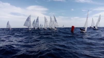 Fernando León y Antonio del Castillo, ganadores de la Copa de Canarias de Snipe